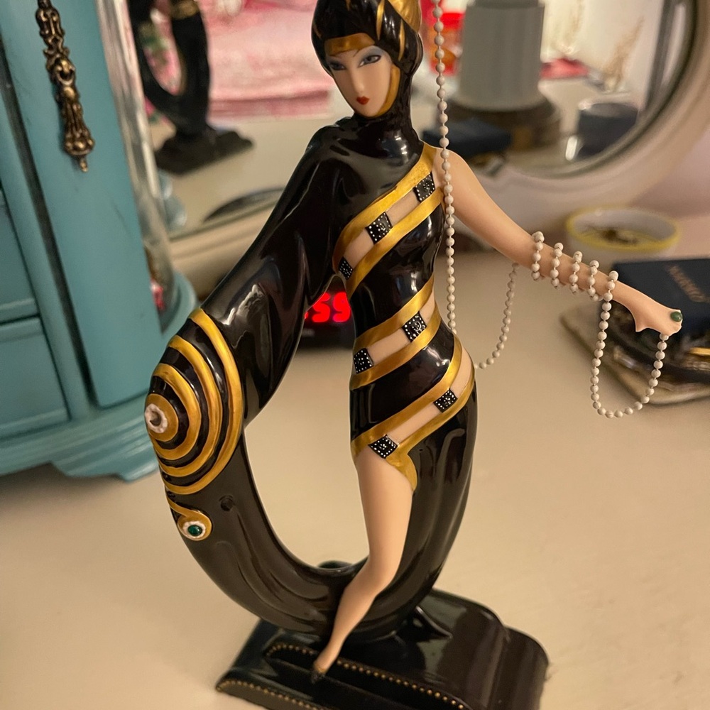 Erte, limited Edition by Franklin Mint
